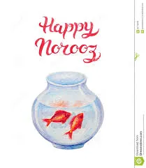 NOURUZ Persisches Neujahr  Goldfische