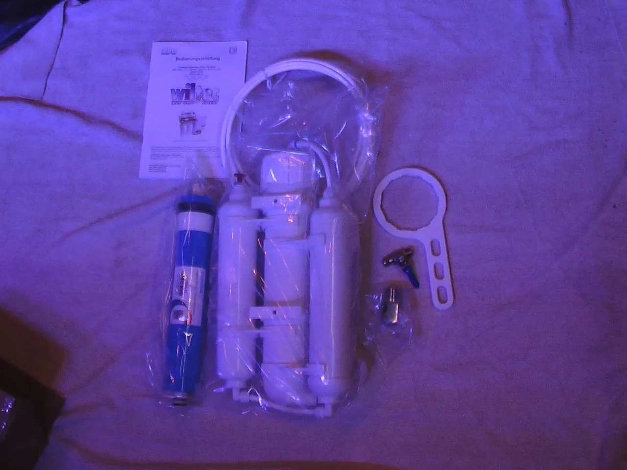 NEU !!!Naturewater 3 stufige Umkehrosmose RO 190 L/Tag 50GPD Osmo