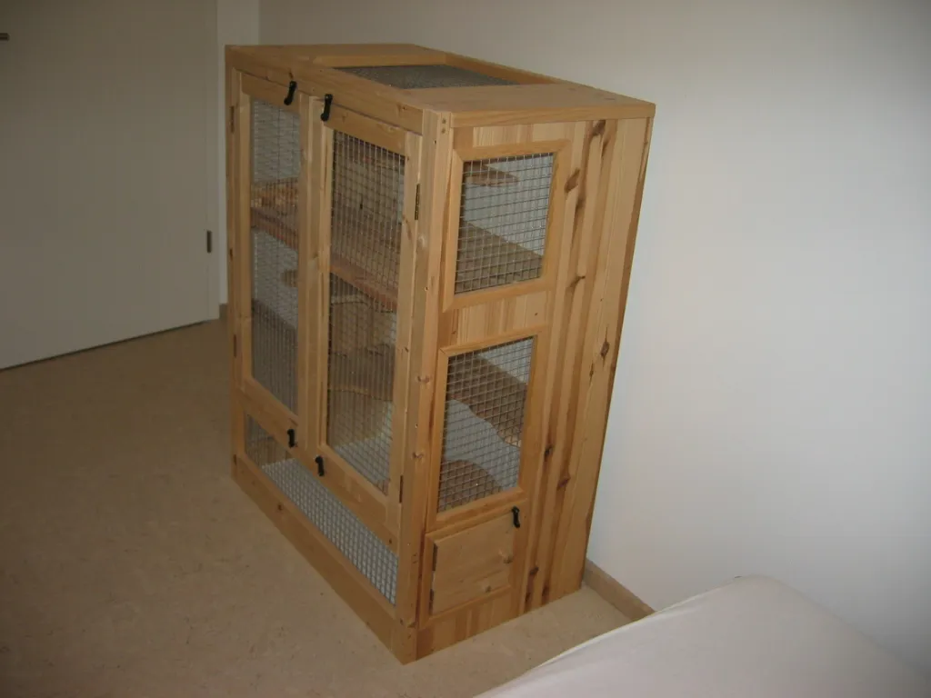 Käfig / Holzkäfig – Bild 1