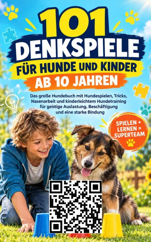 Kinderbuch Hundeerziehung Beschäftigung mit Hunden Tricks & Spiel Spaß Hundebuch