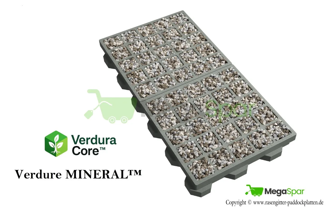 Bodenschutzplatten & Schwerlastmatten aus Kunststoff - Bodenplatten Verdure Core